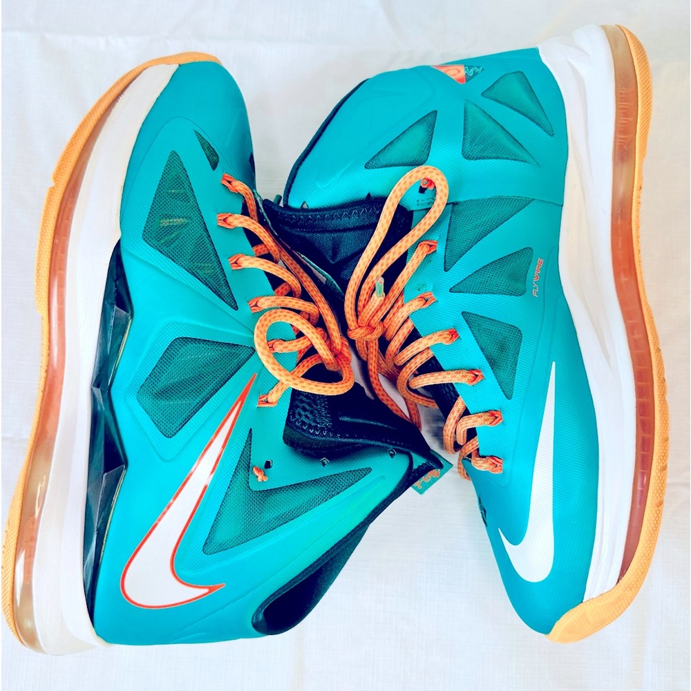 Nike Lebron 10 “Miami Dolphins”